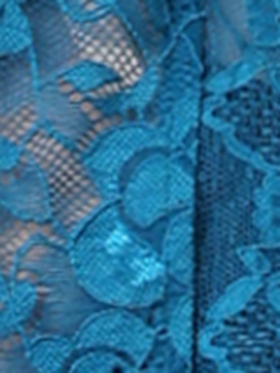 Elegant Sheer Floral Lace Cropped Bolero Shrugs