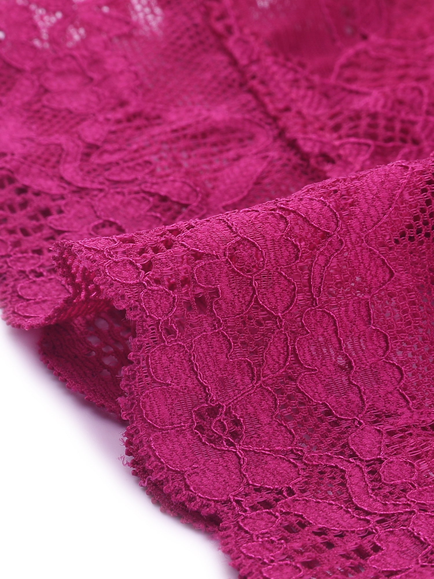 Elegant Sheer Floral Lace Cropped Bolero Shrugs