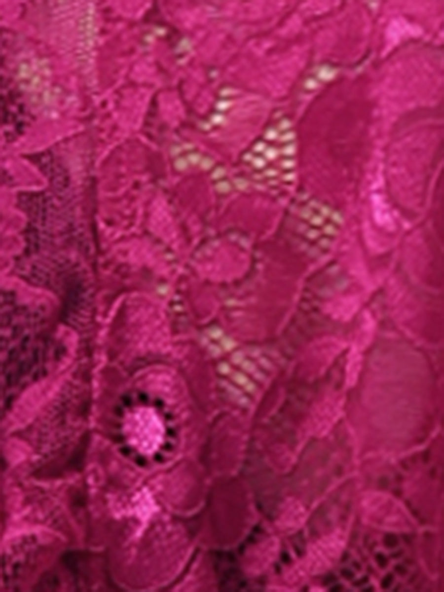 Elegant Sheer Floral Lace Cropped Bolero Shrugs