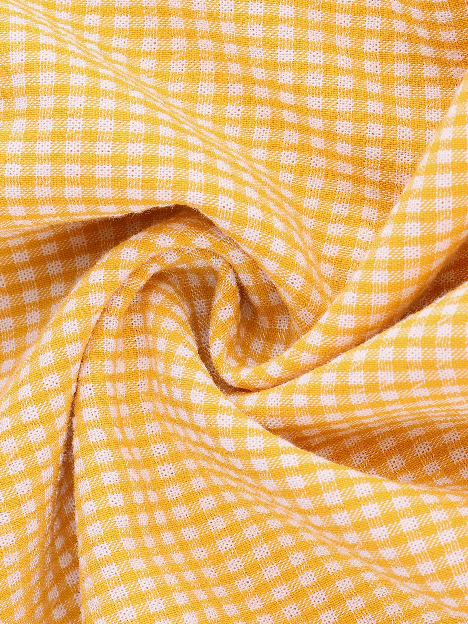 Plaid Gingham Ruffled Retro Peter Pan Collar Dress