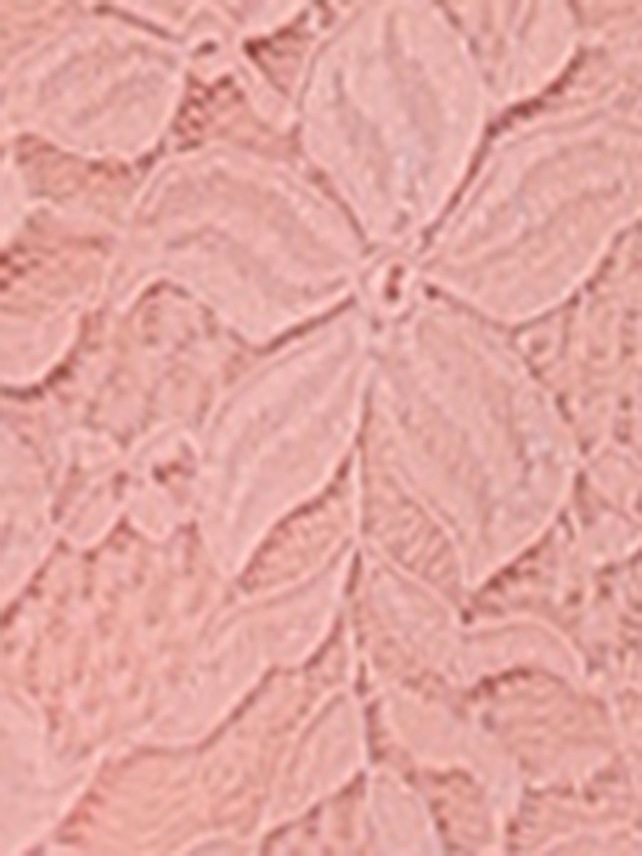 Floral Embroidery Sheer Long Sleeve Lace Blouse Top