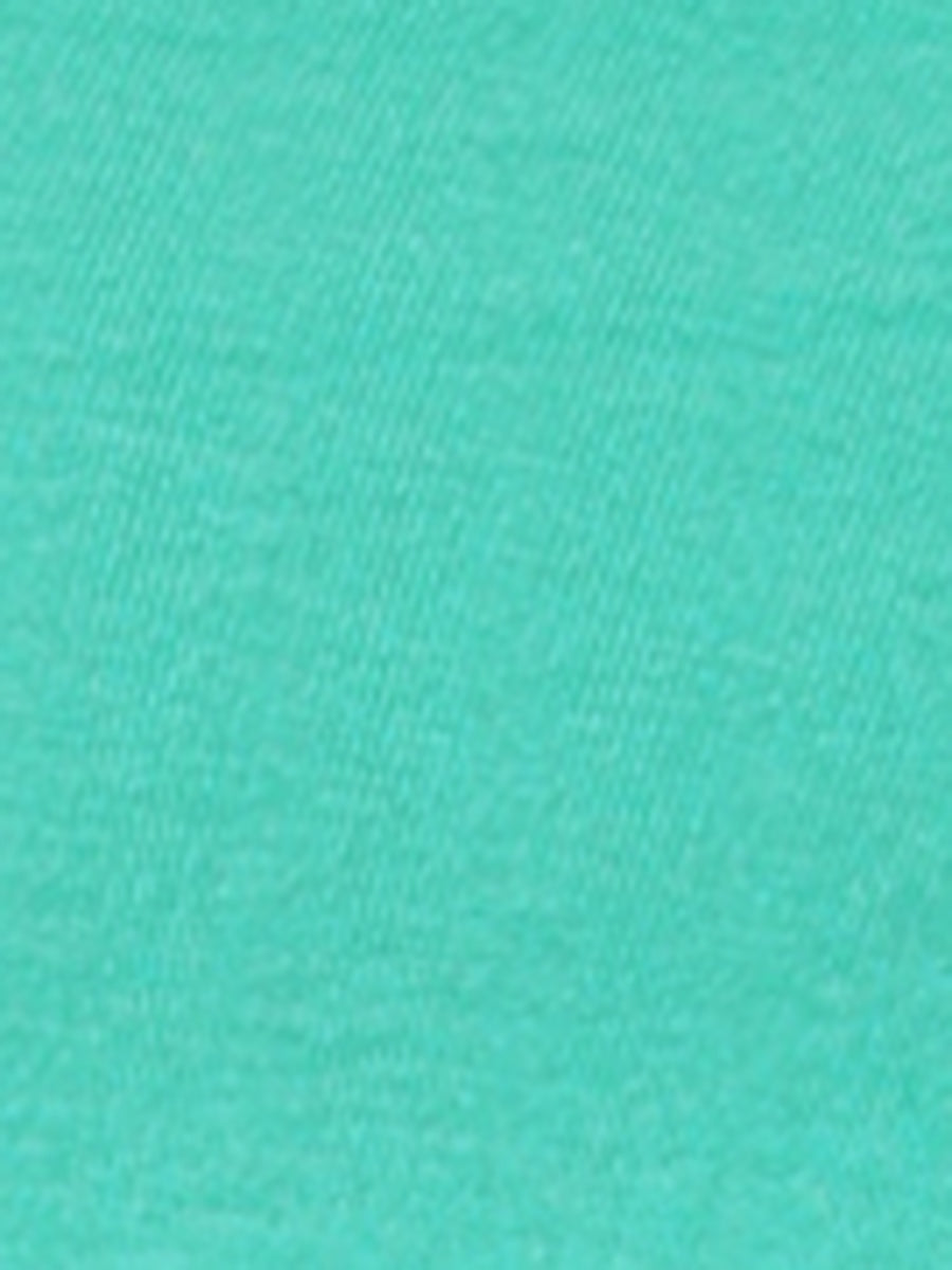 3/4 Sleeve Solid Knitted Button Decor Ruched Blouse