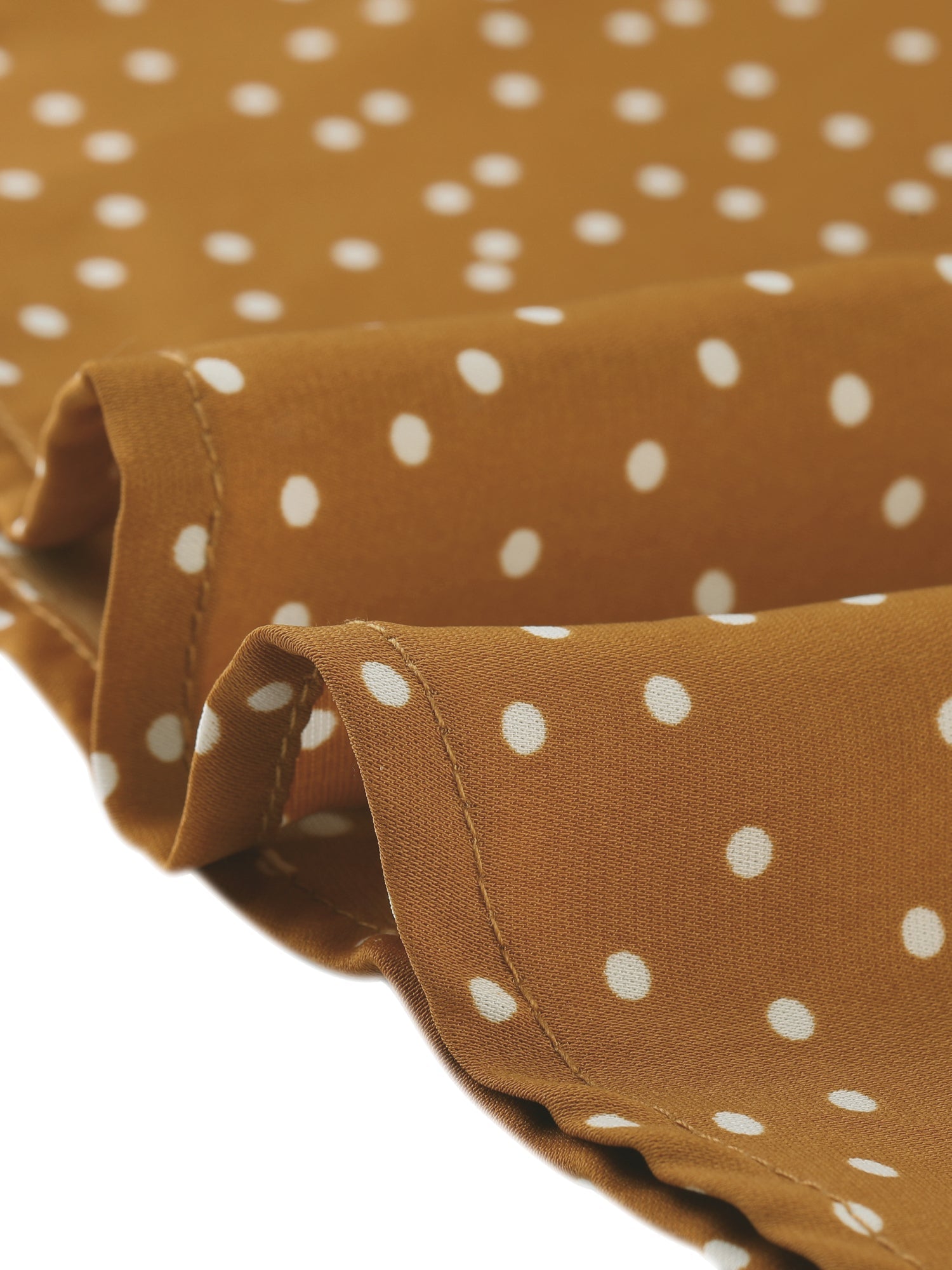Retro Dots Bow Tie Peter Pan Collar Chiffon Blouse