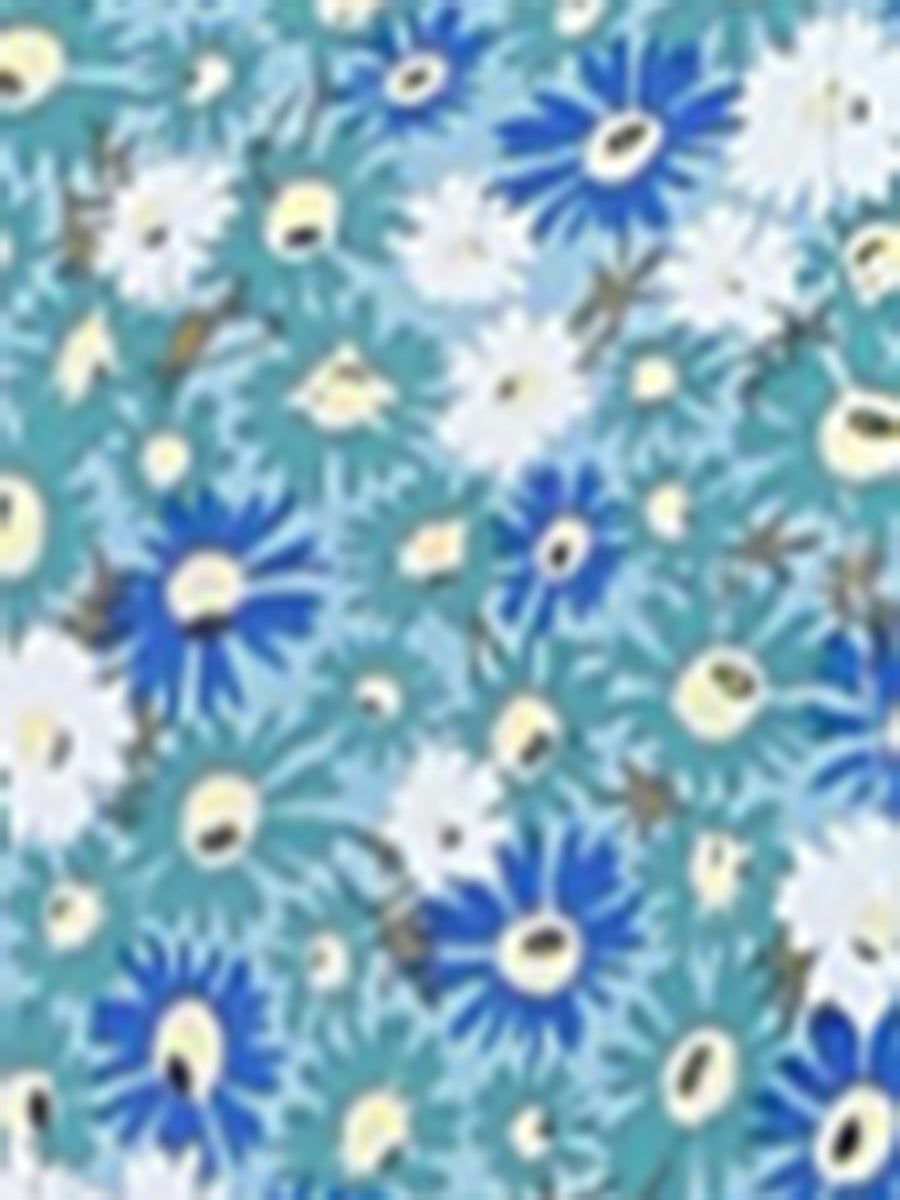 Peter Pan Collar Flowy Short Sleeve Ruffle Summer Floral Shirt Dress