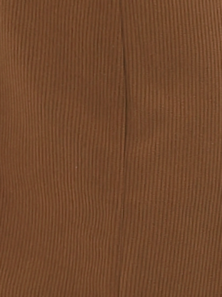 Corduroy Overall Scoop Neck Sleeveless Button Pinefore Dress