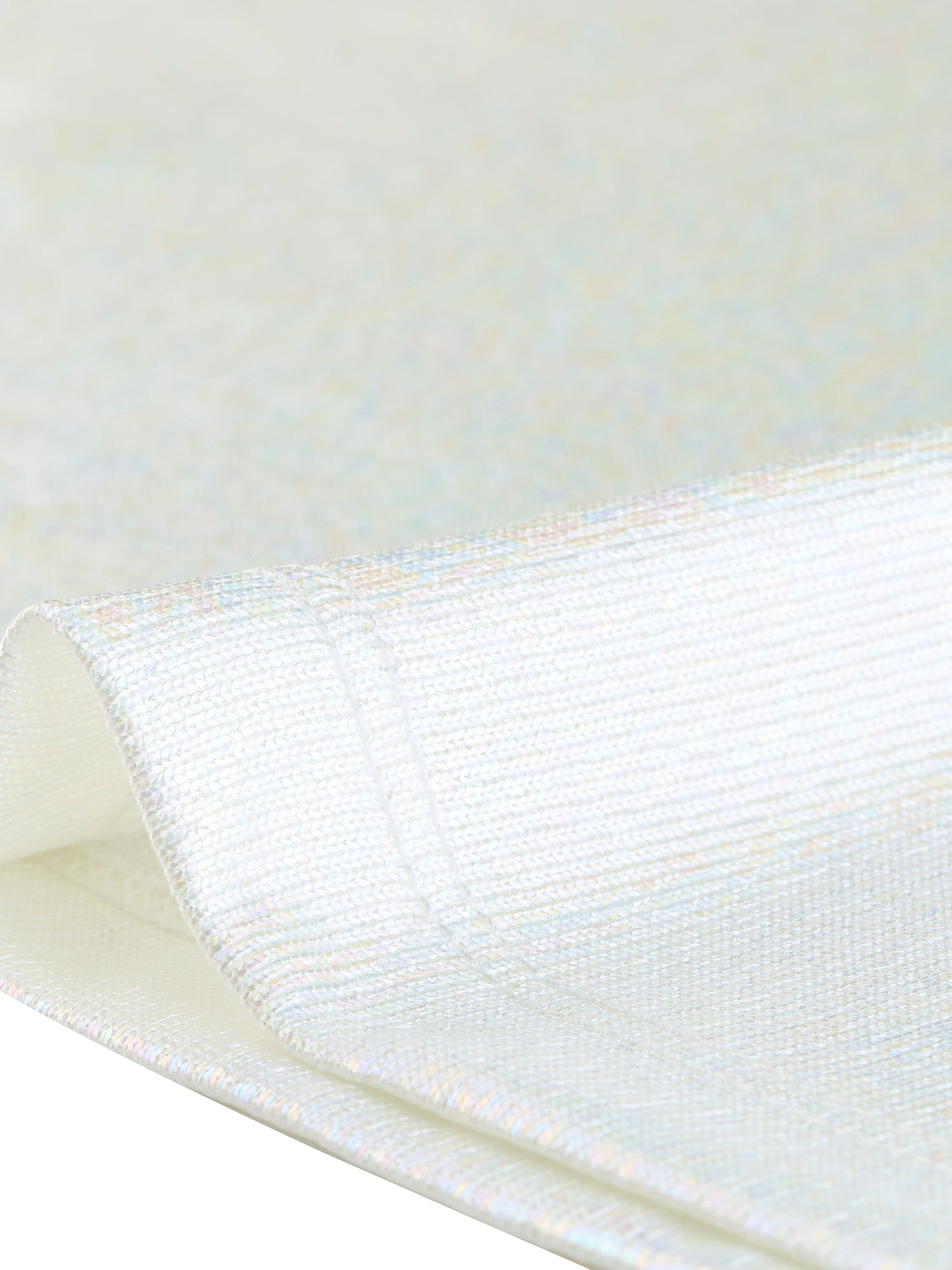 Metallic Glitter Shiny Long Sleeve Sparkly Party Blouse