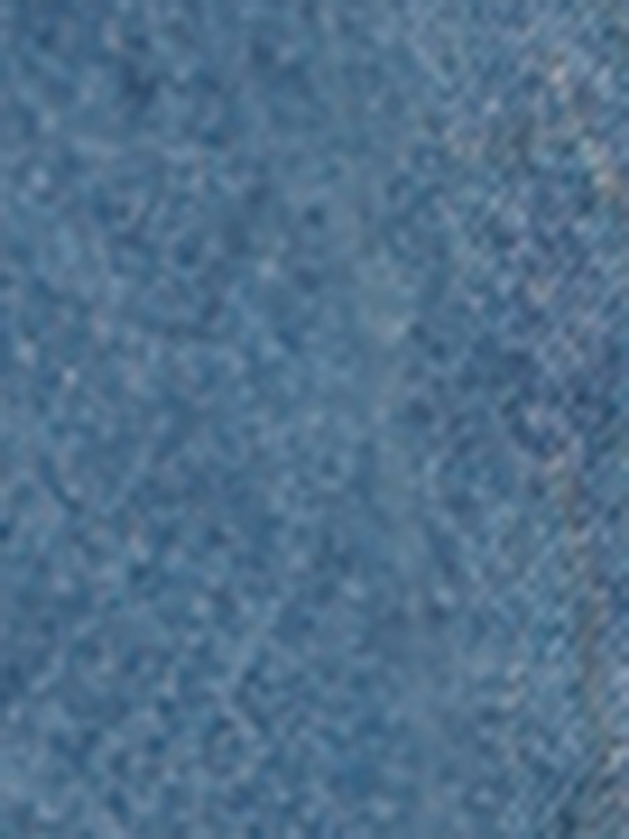 Button Up Collared Short Sleeve Pocket Classic Denim Shirt