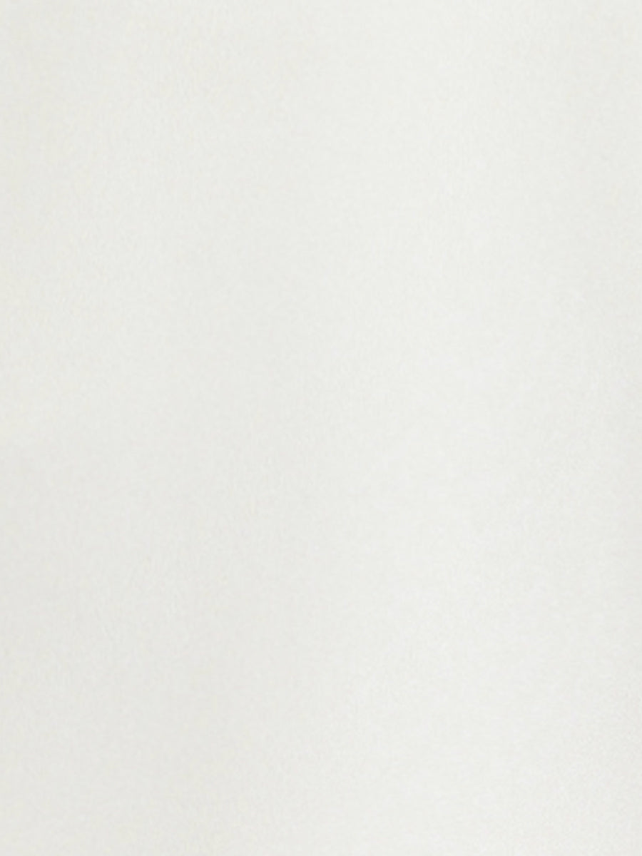V Neck Half Placket Short Sleeve Textured A-Line Midi Dress