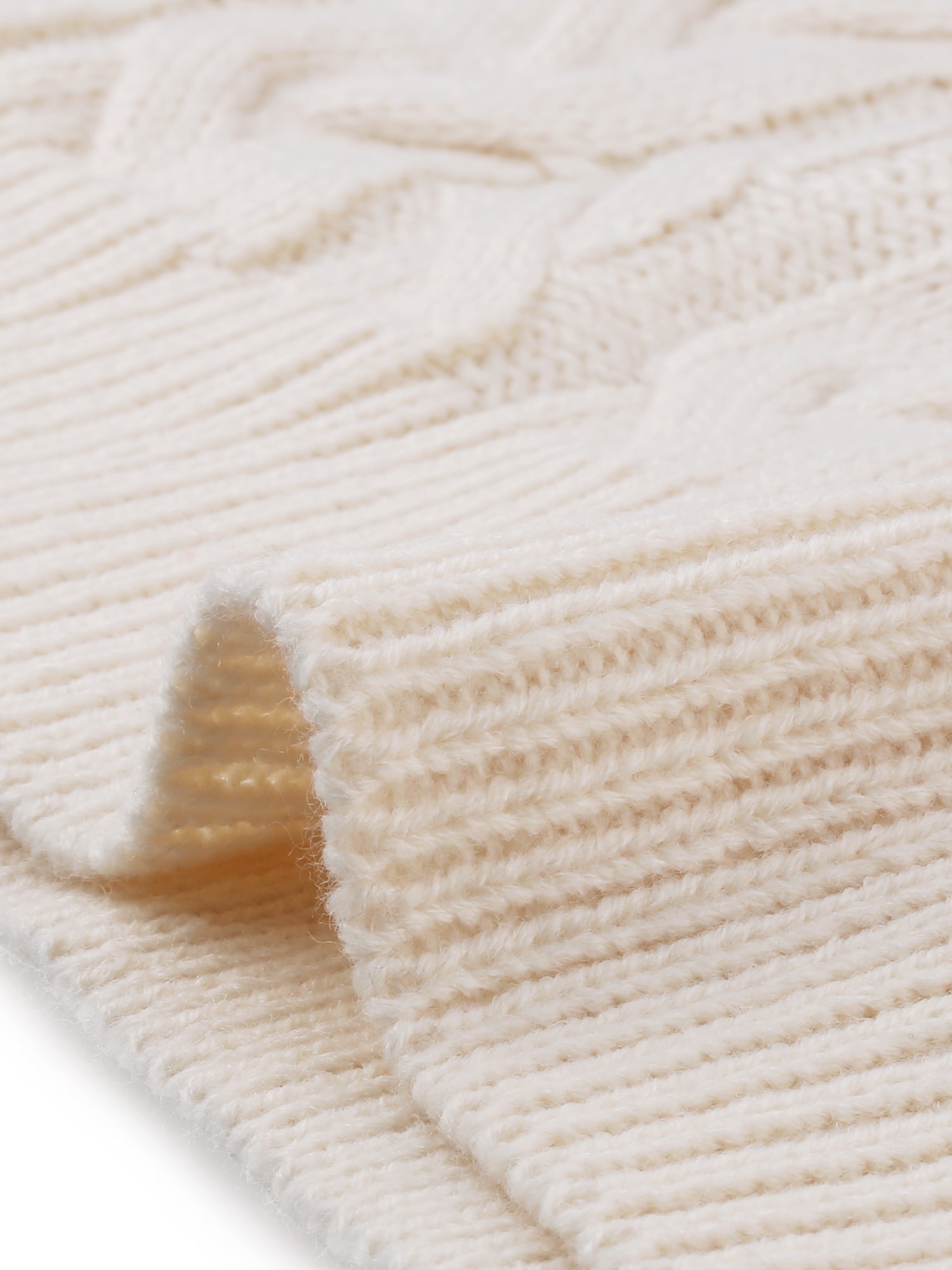 Turtleneck Twist Solid Color Knit Pullover Sweater Vest