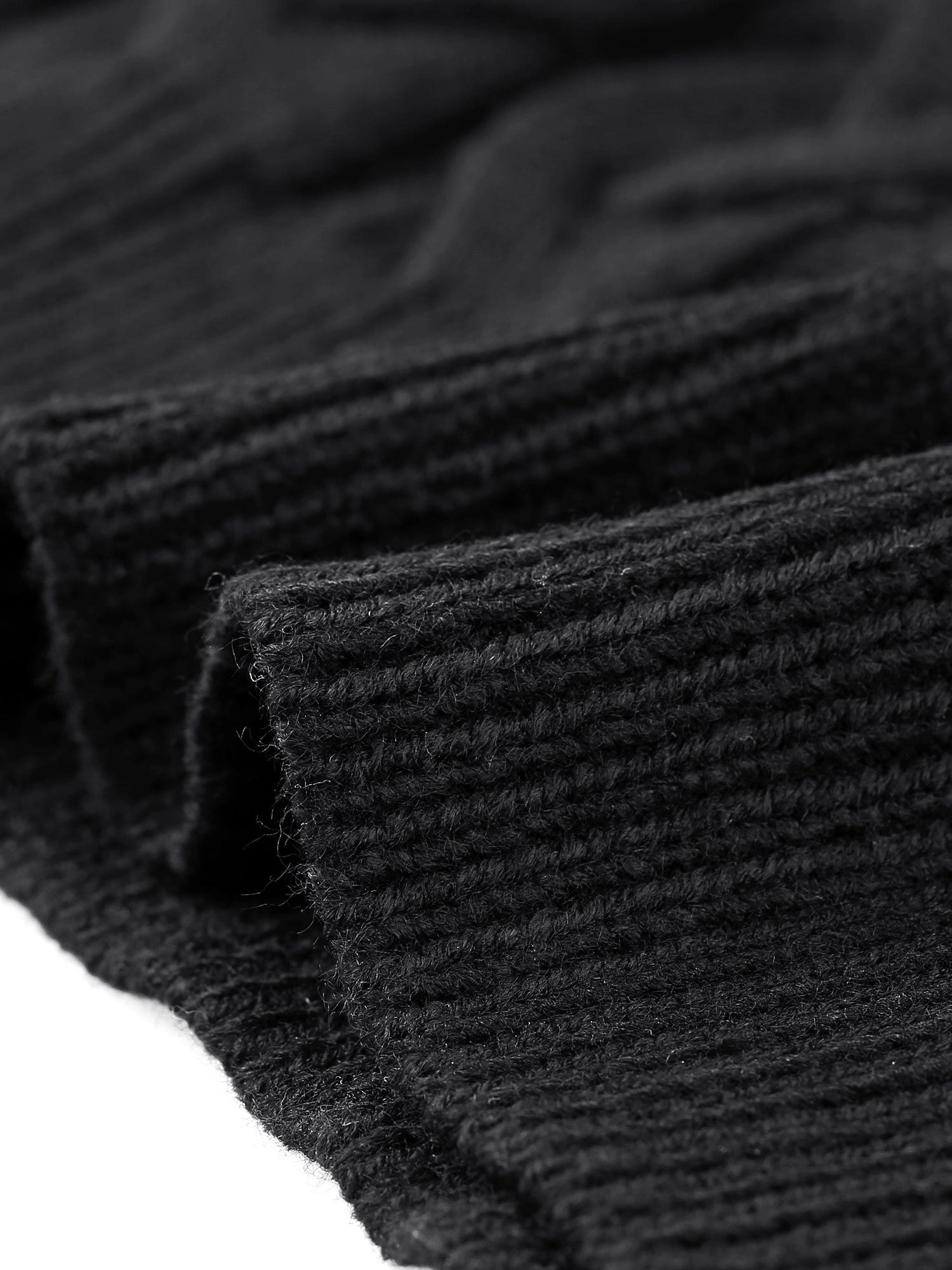 Turtleneck Twist Solid Color Knit Pullover Sweater Vest