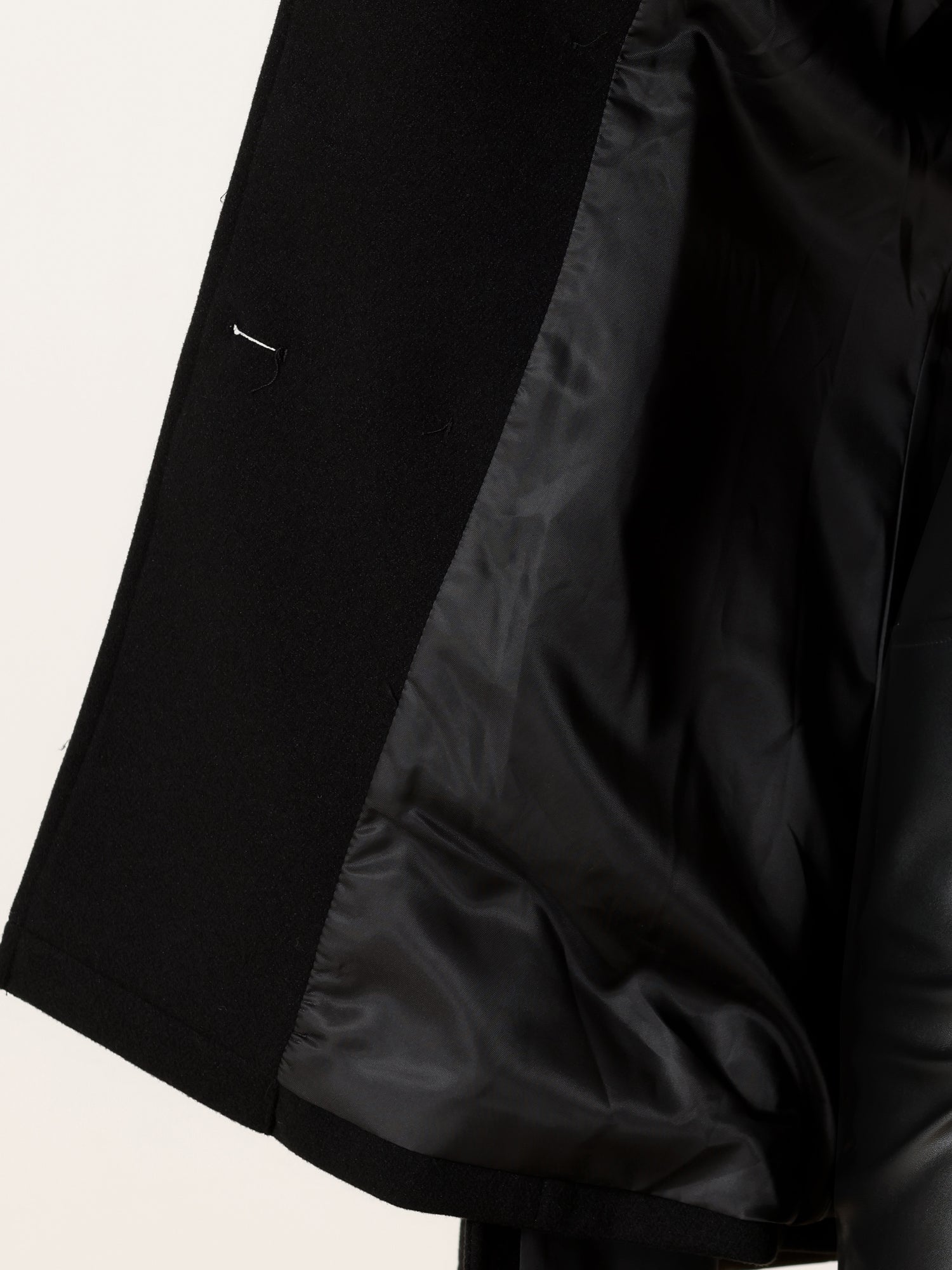 Winter Slit Sleeve Double Breasted Cloak Cape Coat