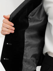 Retro Velvet Waistcoat V Neck Sleeveless Racerback Steampunk Vest