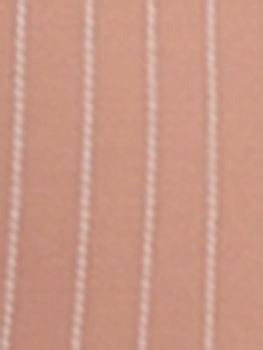 Sheath Striped Work Office Sleeveless Bodycon Pencil Dress