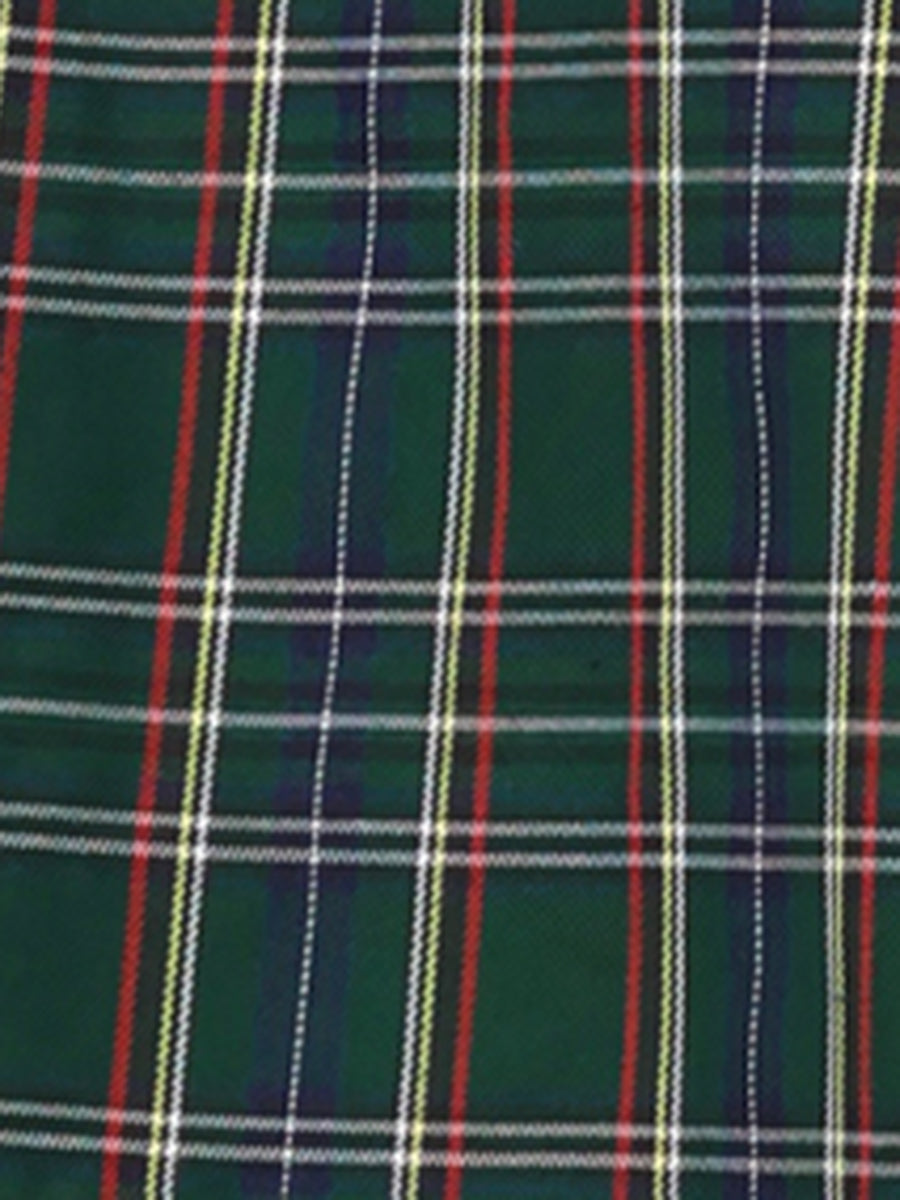 Plaid Overall Tartan Pinafore Suspender Midi Skirt