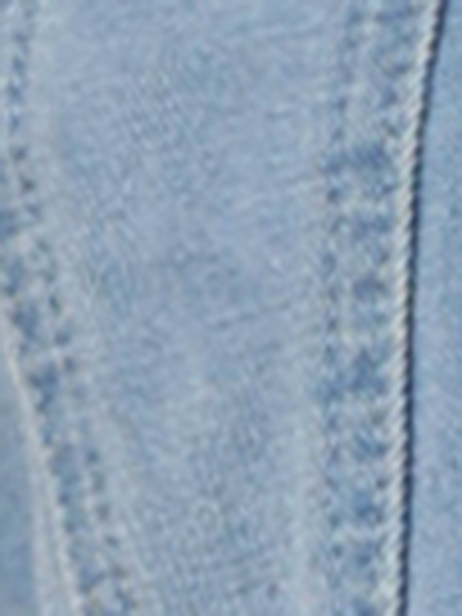 Summer Button Down Cap Short Sleeve Cropped Jean Denim Jacket