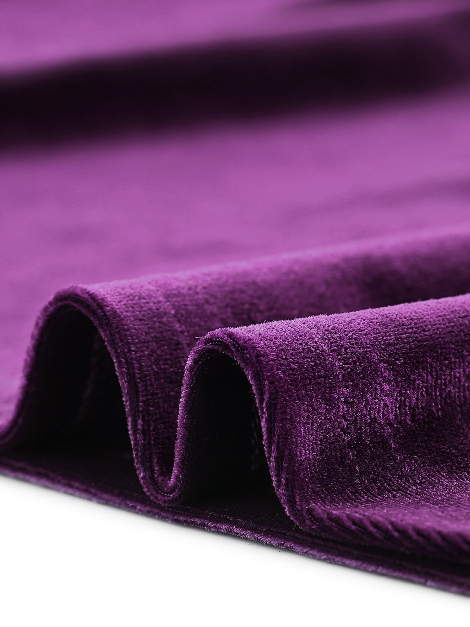 Turtleneck Velvet Top Long Sleeve Work Shirt Basic Velour Blouse