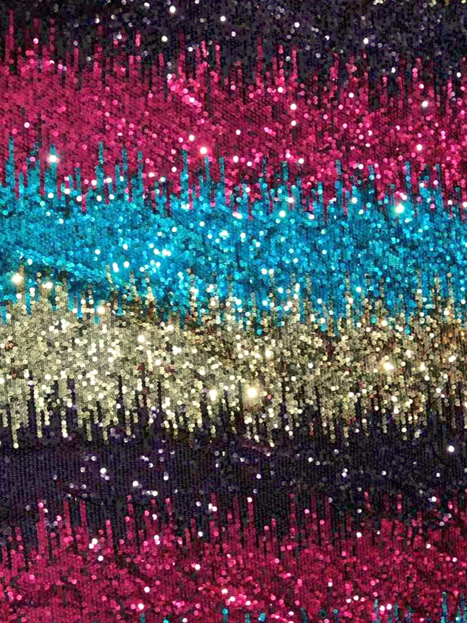 Sequined Straps Party Glitter Disco Sparkle Cami Top