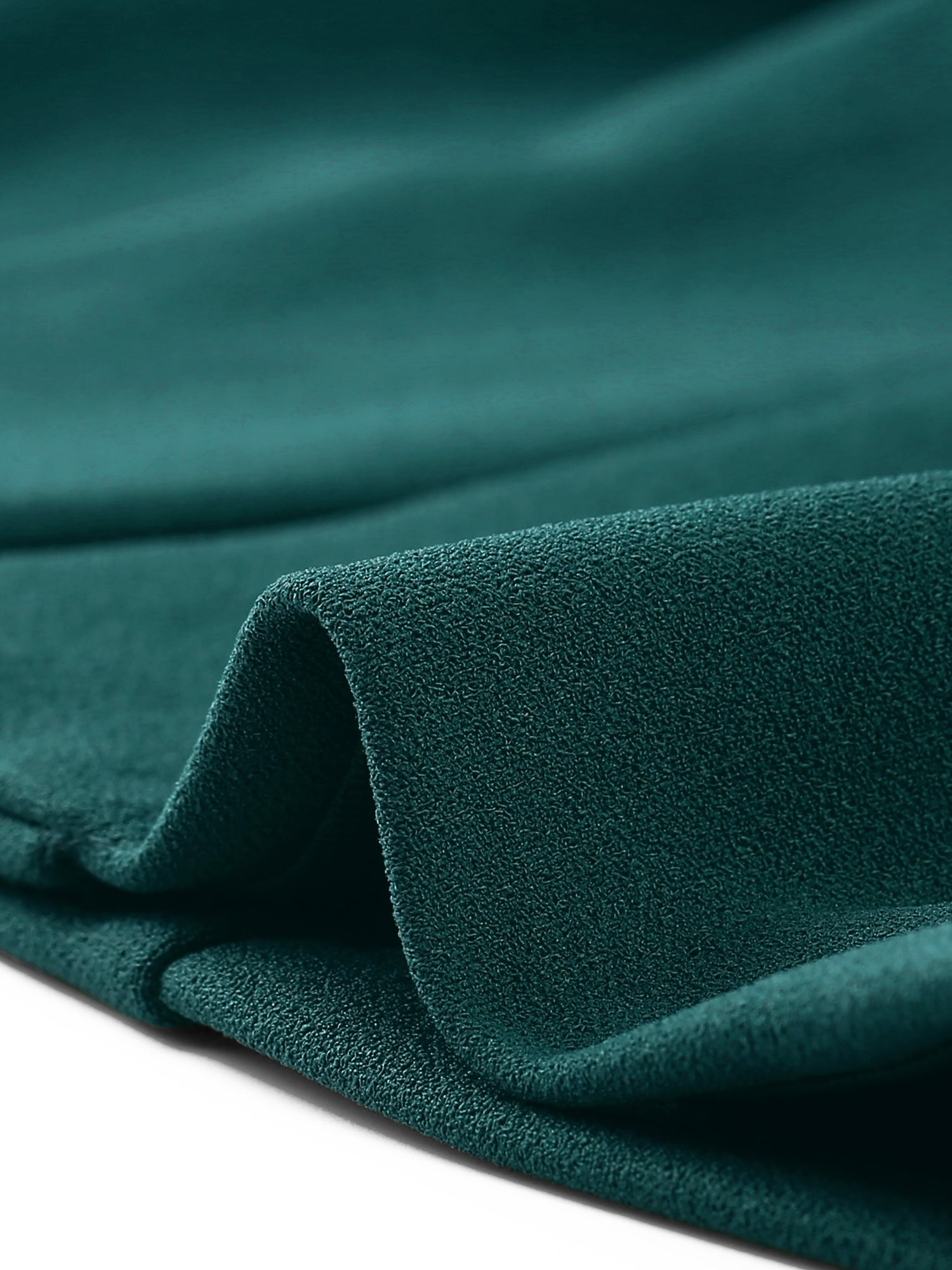 3/4 Sleeve Collarless Pleated Open Front Shrugs