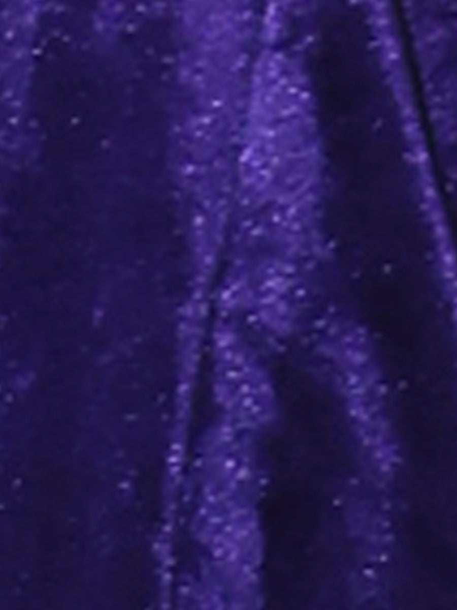 Velvet Long Sleeve Open Front Cropped Bolero Shrugs