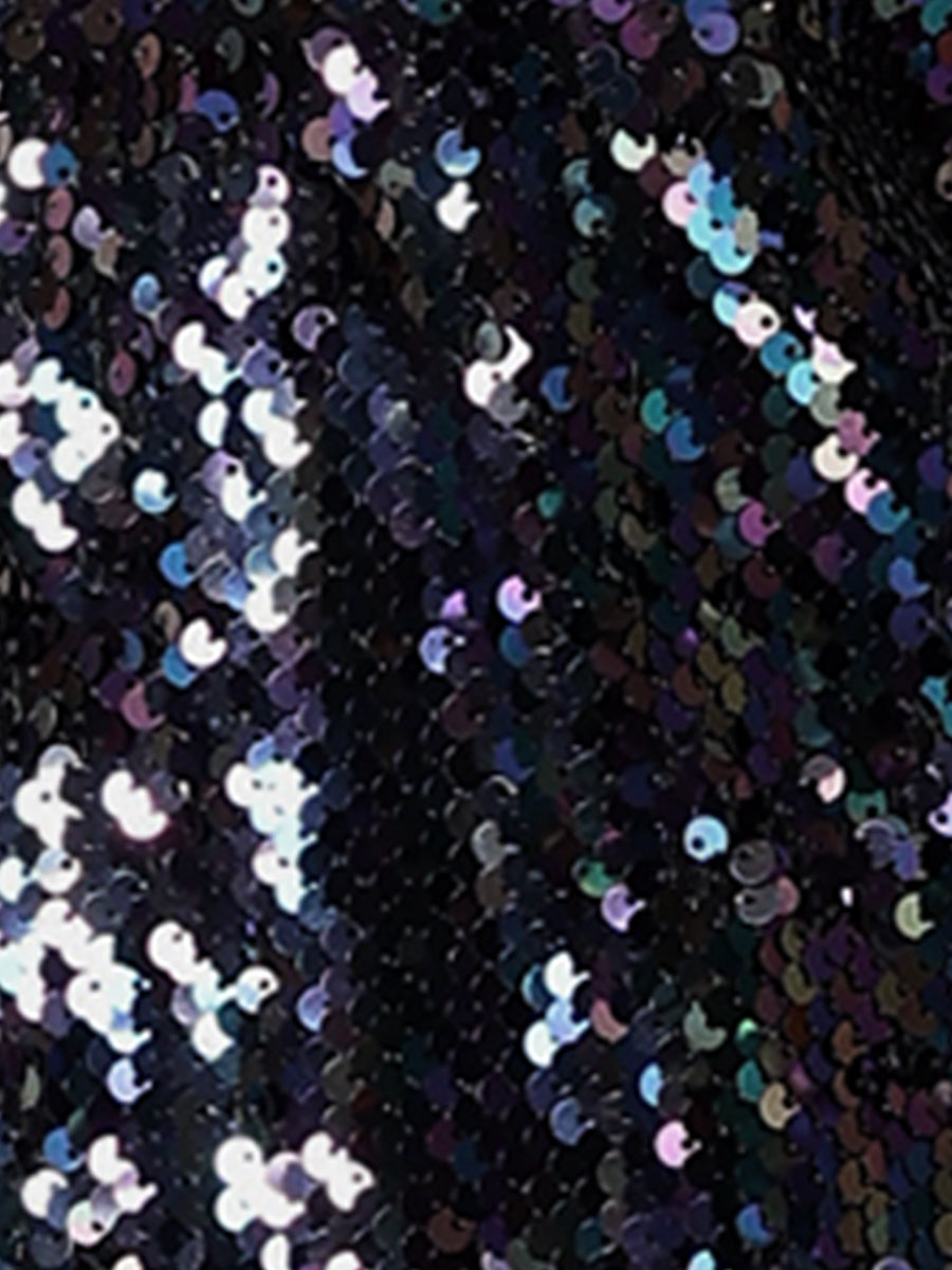 Sequined Straps Party Glitter Disco Sparkle Cami Top