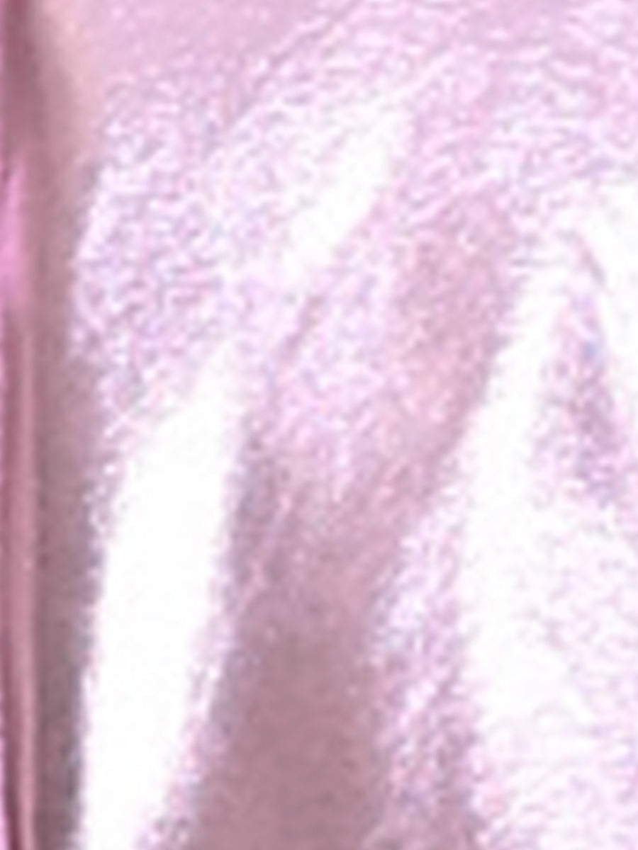 Metallic Biker Holographic Button Down Shiny Jacket