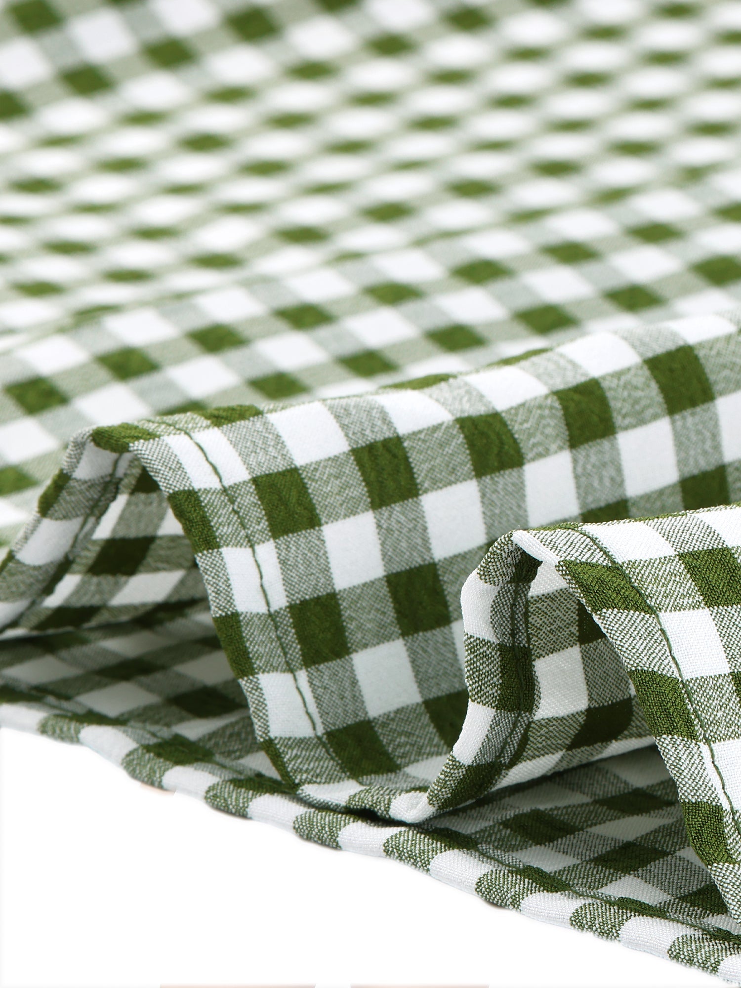 Summer Gingham Tops Square Neck Ruffle Cap Sleeve Blouse