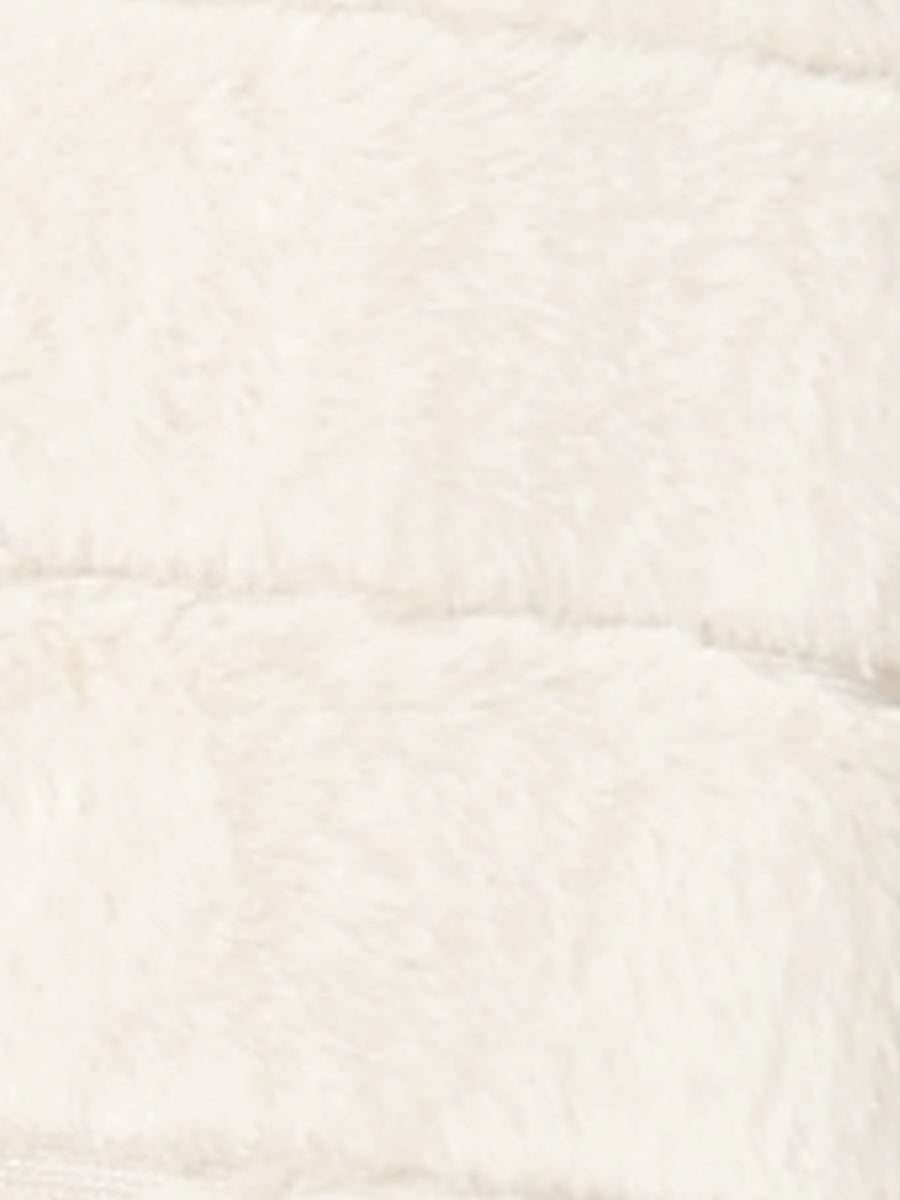 Fluffy Vest Jacket Stand Collar Sleeveless Faux Fur Coat