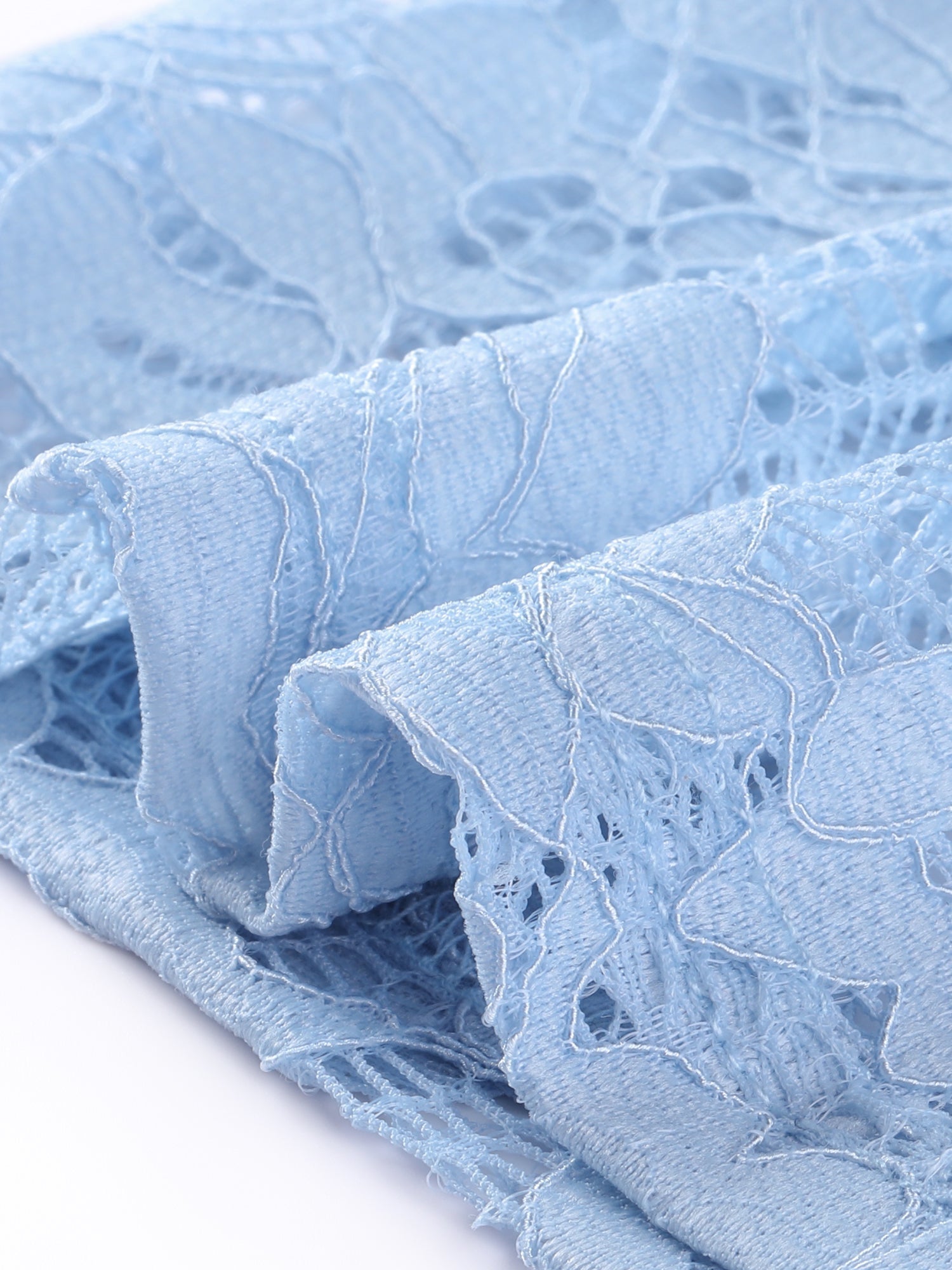 Lace Cardigan Stand Collar Short Elegant Shrug