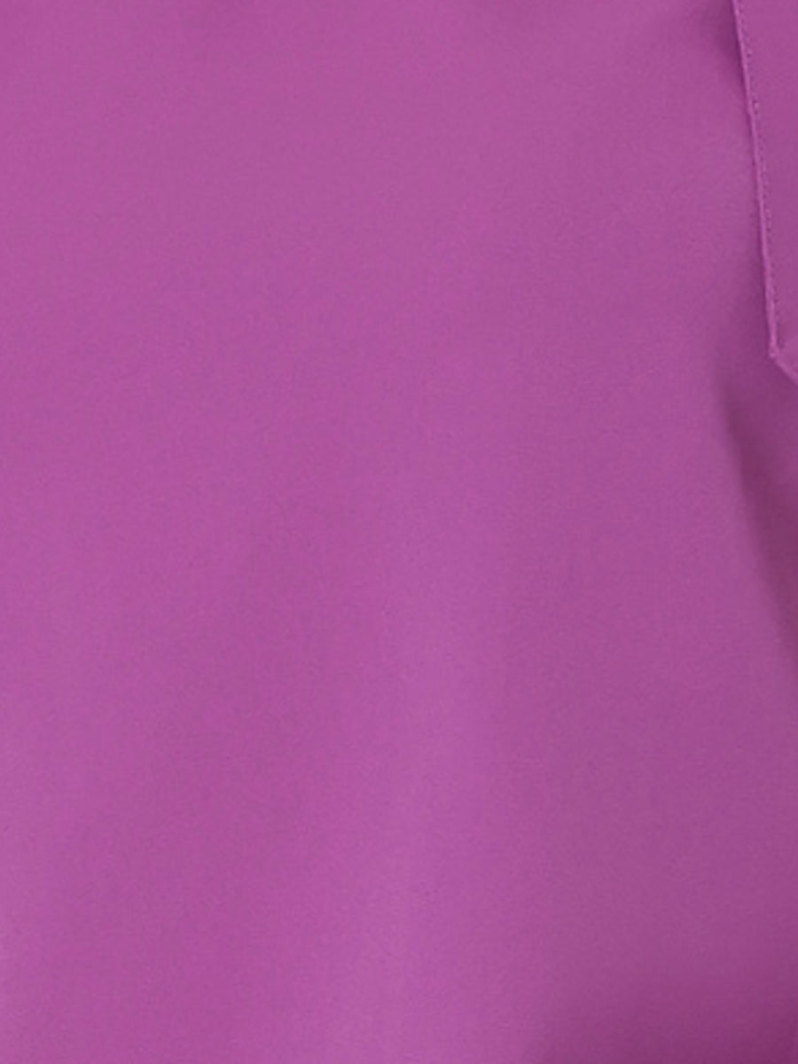 Bow Tie Neck Elegant Office Short Sleeve Blouse