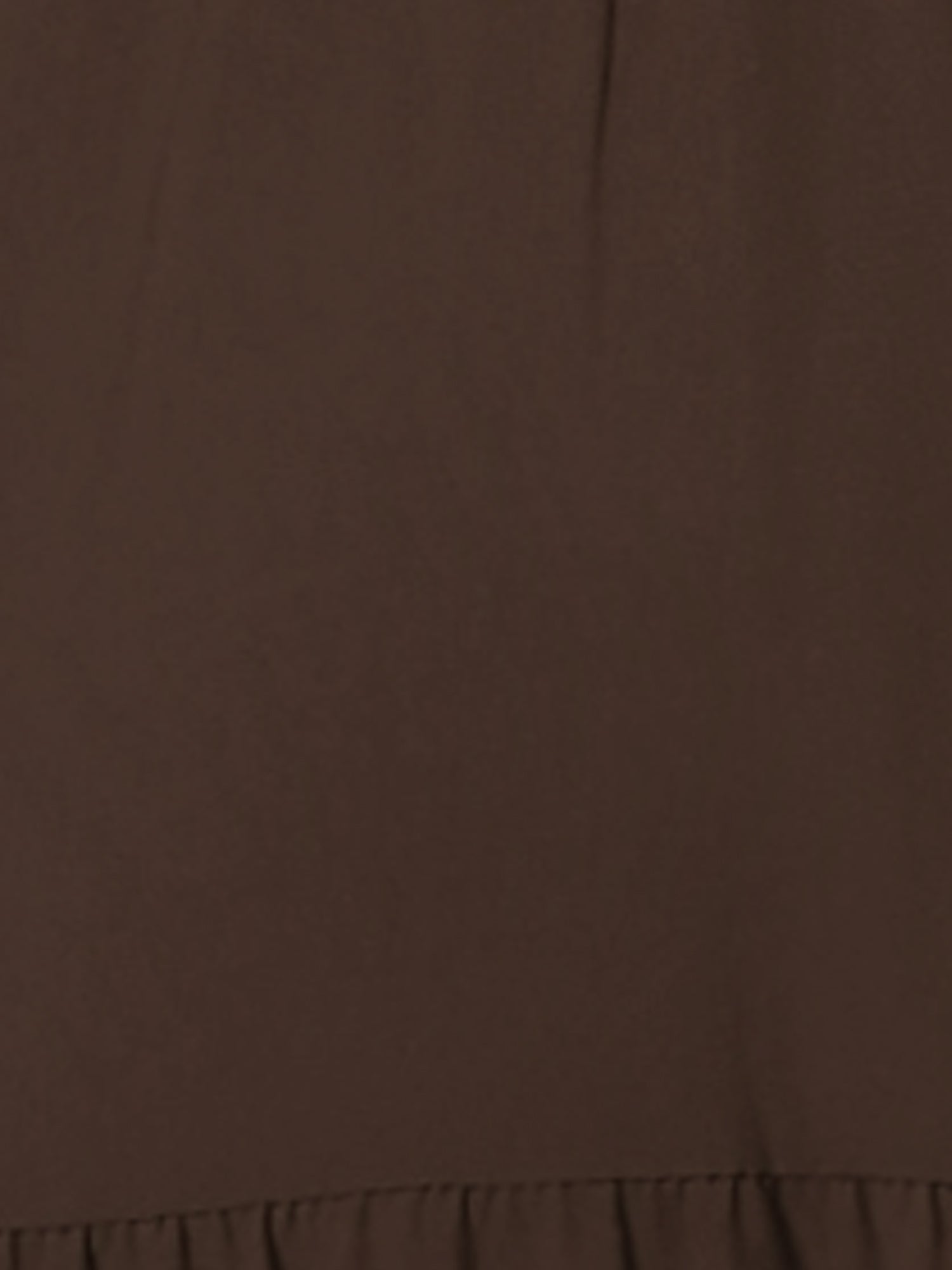 Midi Solid Elastic Waist Flare Tiered Long Pockets A-Line Skirt