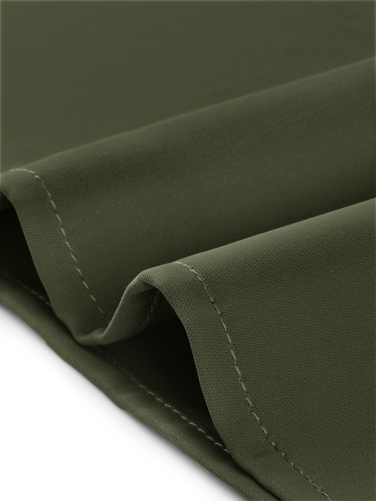 Office Keyhole Pleated Front Ruched 3/4 Sleeve Chiffon Blouse