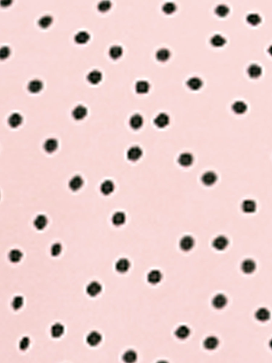 Retro Dots Bow Tie Peter Pan Collar Chiffon Blouse
