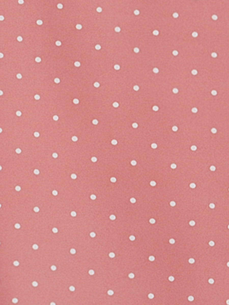 Peter Pan Collar Vintage Polka Dots Short Sleeves Blouse
