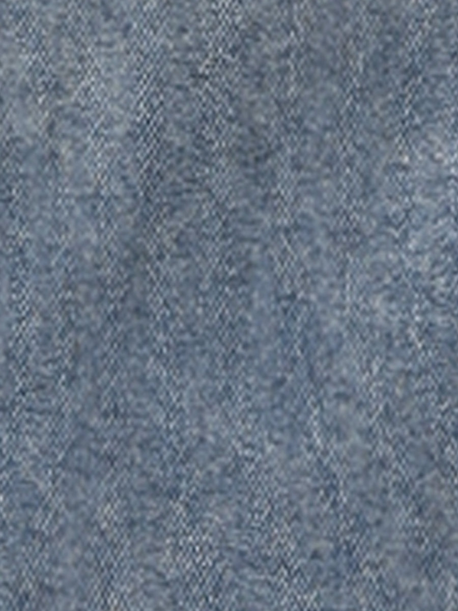 Lapel Collar Long Sleeve One Button Denim Blazer Jean Jacket