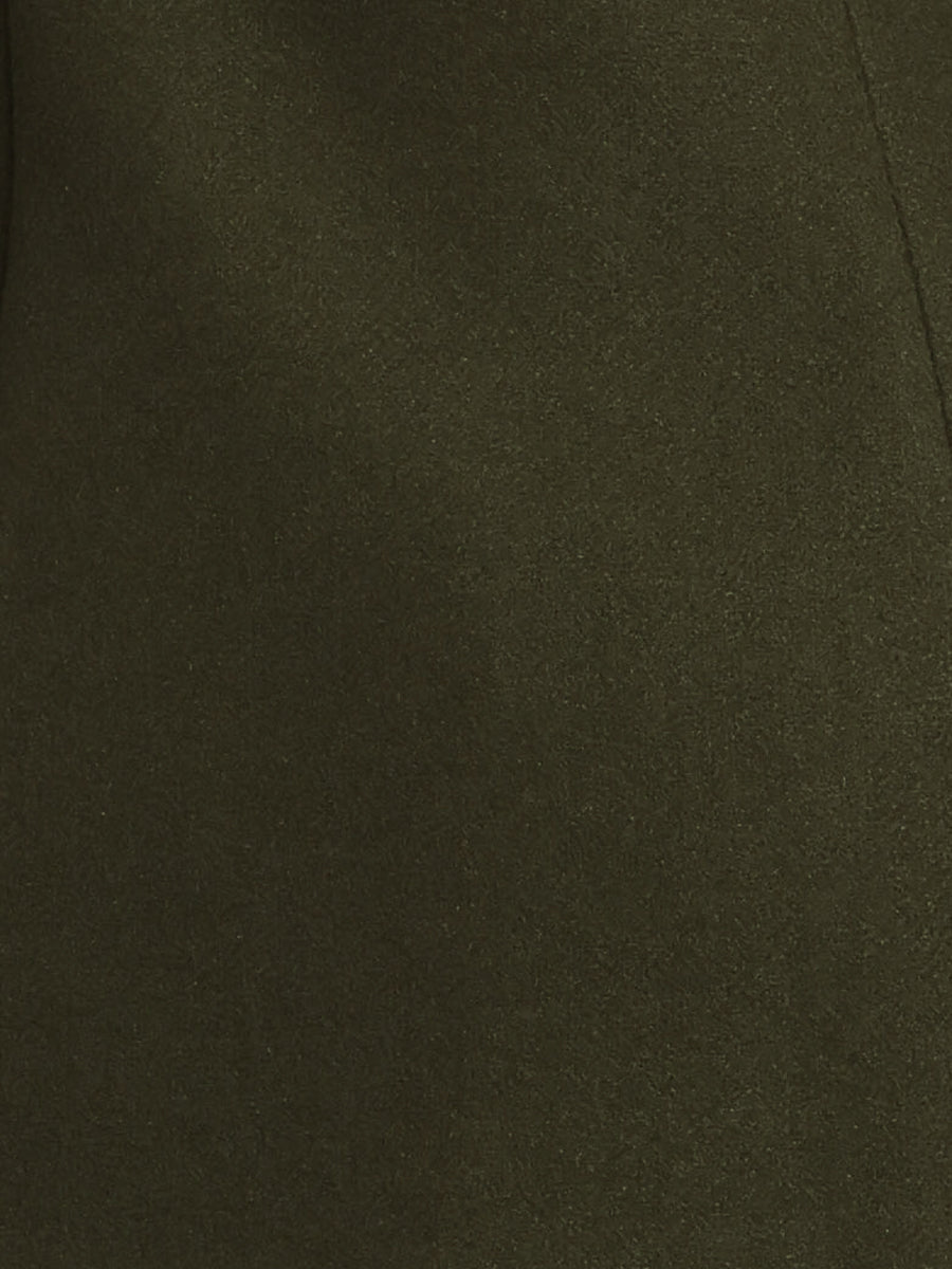 Turn Down Collar Overcoat A-Line Single Breasted Winter Coat