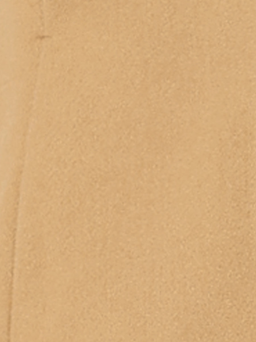 Turn Down Collar Overcoat A-Line Single Breasted Winter Coat