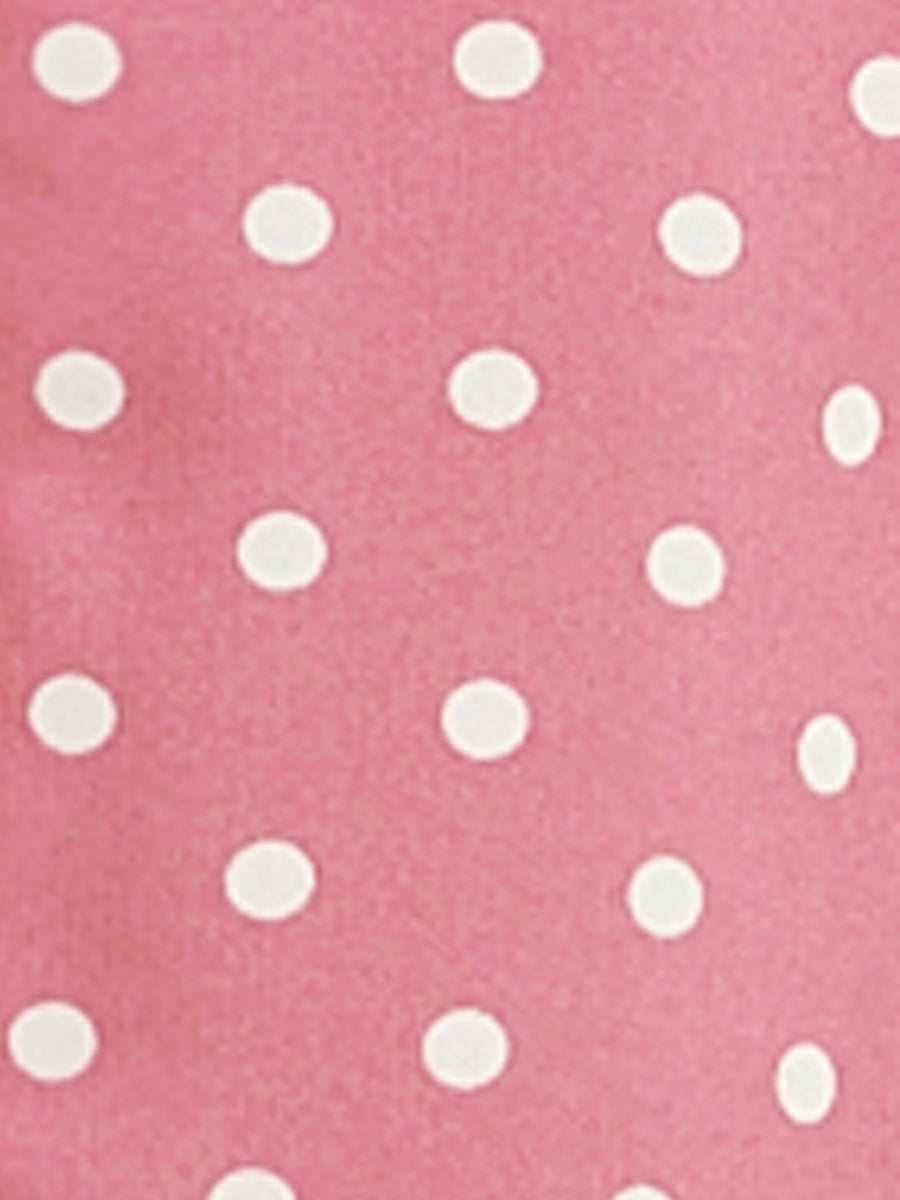 Polka Dot Peter Pan Collar Bow Tie Neck Puff Sleeve Vintage Shirt