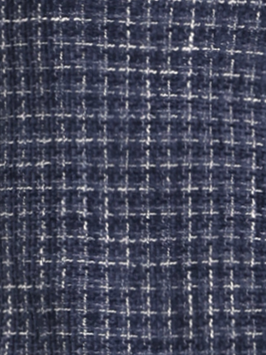 Tweed Open Front Plaid Sleeveless Cardigan Blazer Jacket Vest