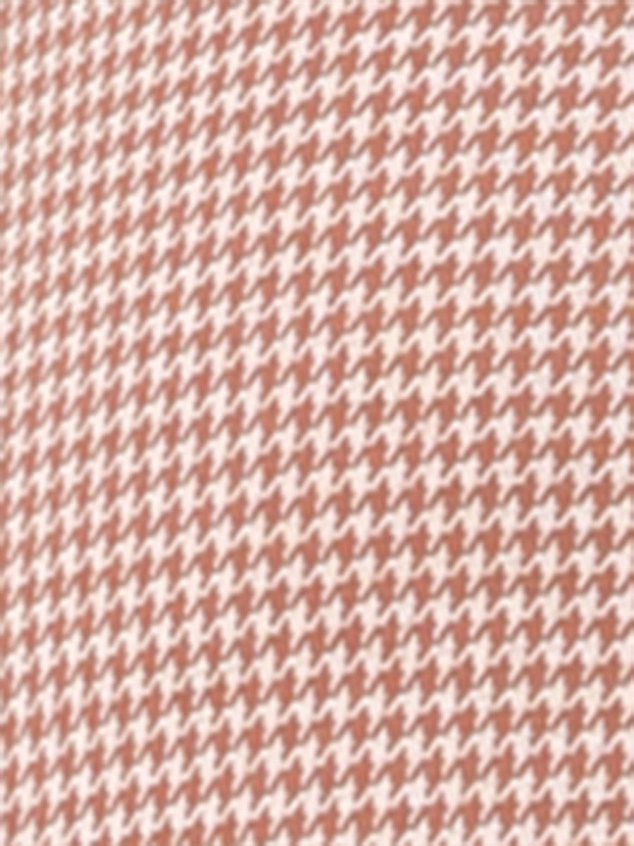 Plaid Sleeveless Fit and Flare Houndstooth Work Dress