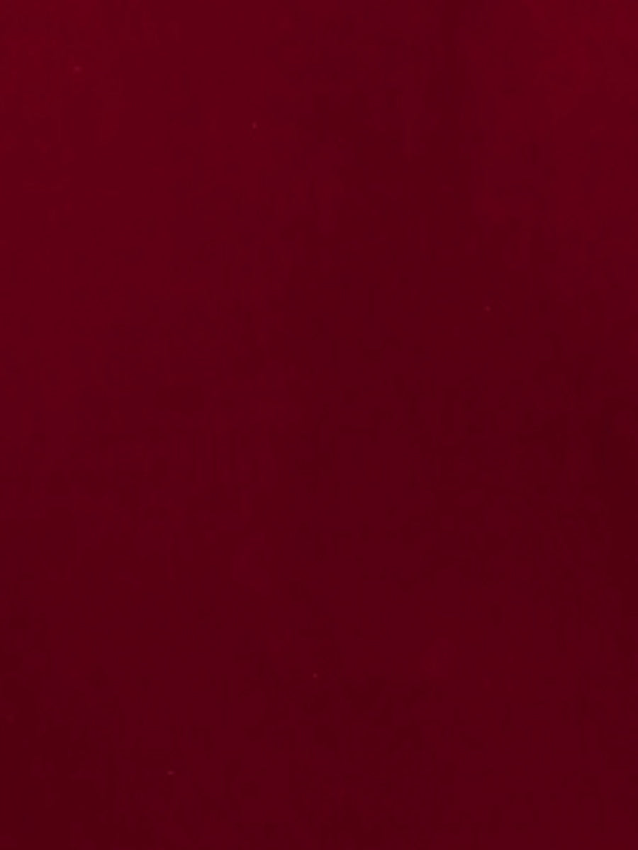 Velvet Blouse Elegant Sweetheart Neck Long Sleeve Peplum Top