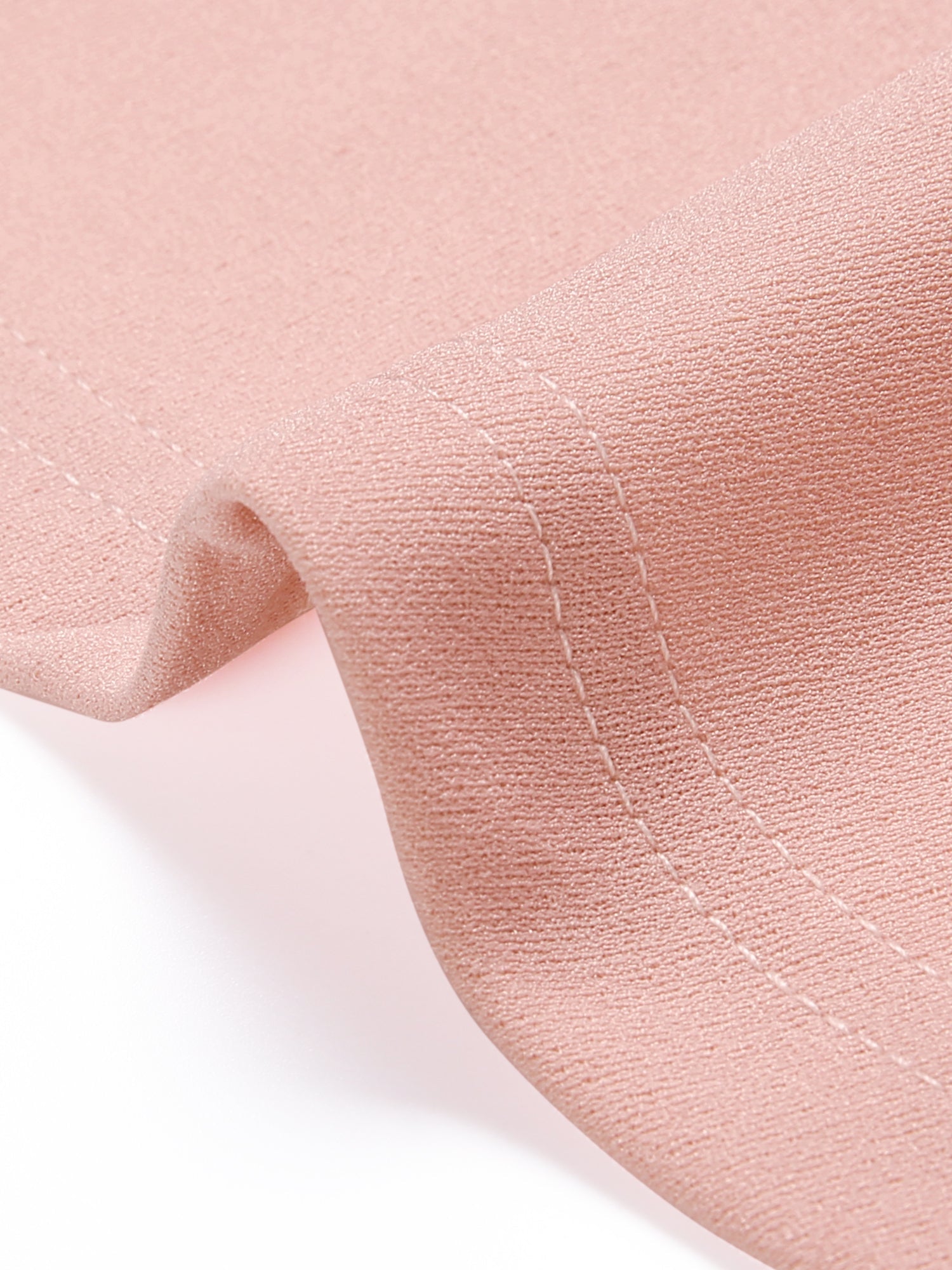 Short Sleeve Round Neck Solid Color Peplum Blouse