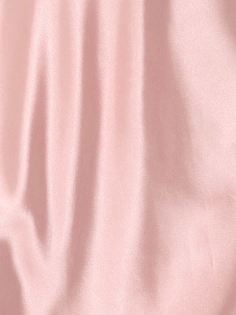 Satin Sleeveless Spaghetti Strap Maxi Dress