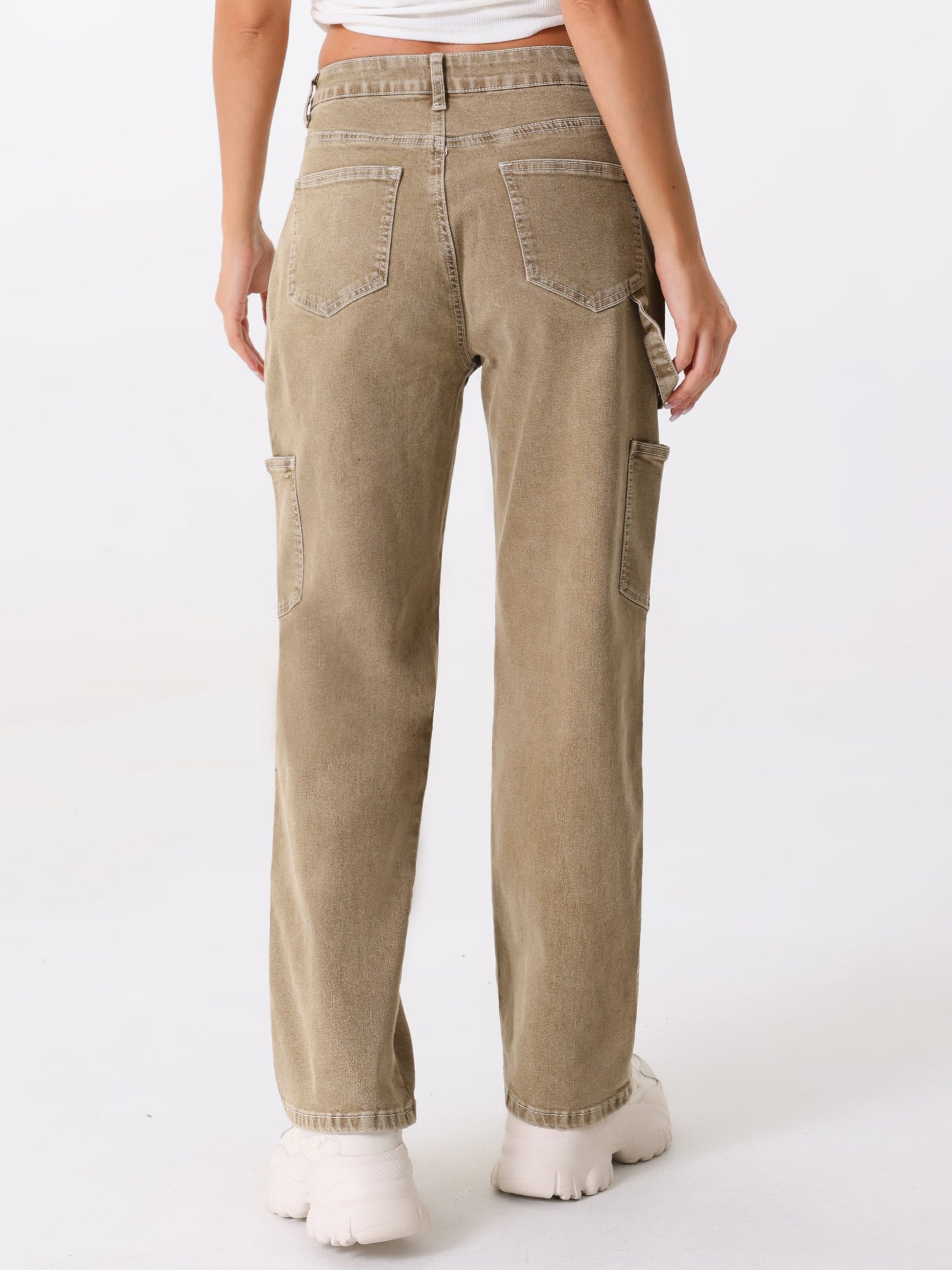 High Waist Baggy Y2K Street Casual Cargo Pants