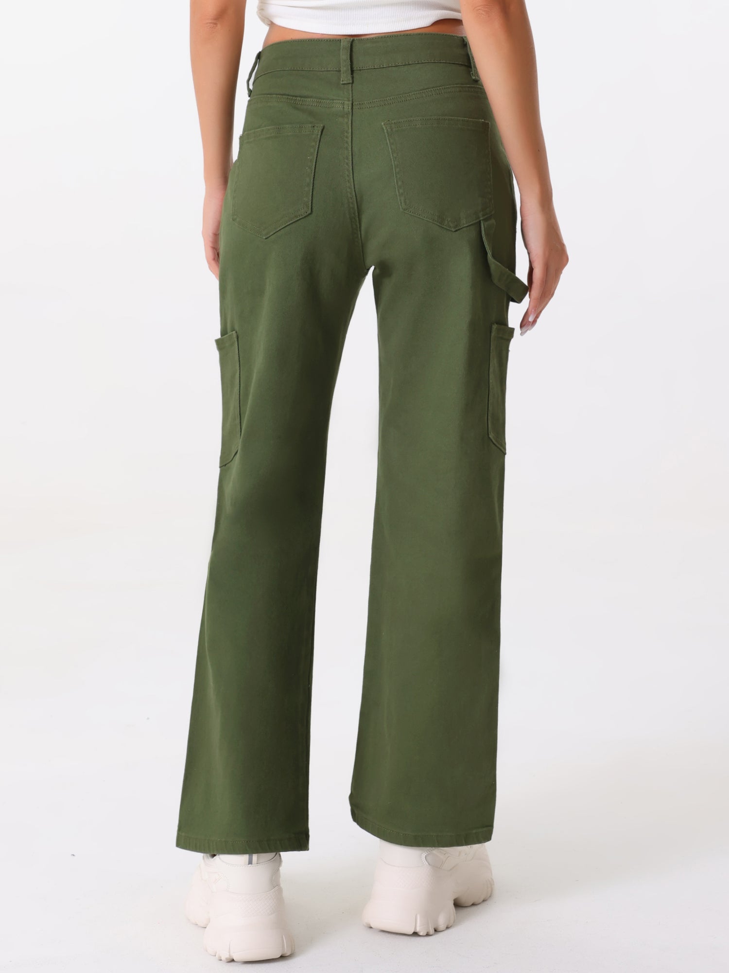 High Waist Baggy Y2K Street Casual Cargo Pants