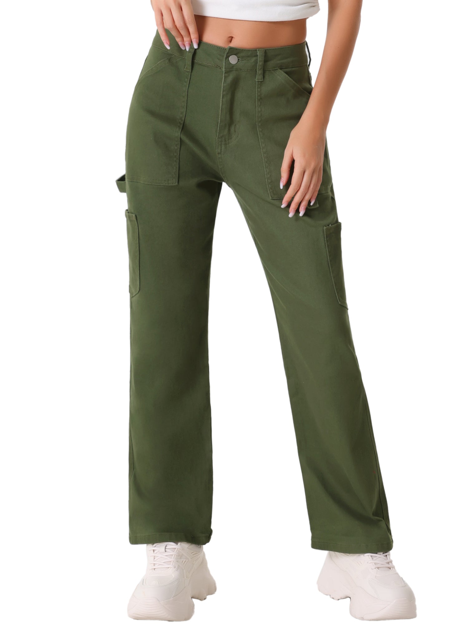High Waist Baggy Y2K Street Casual Cargo Pants