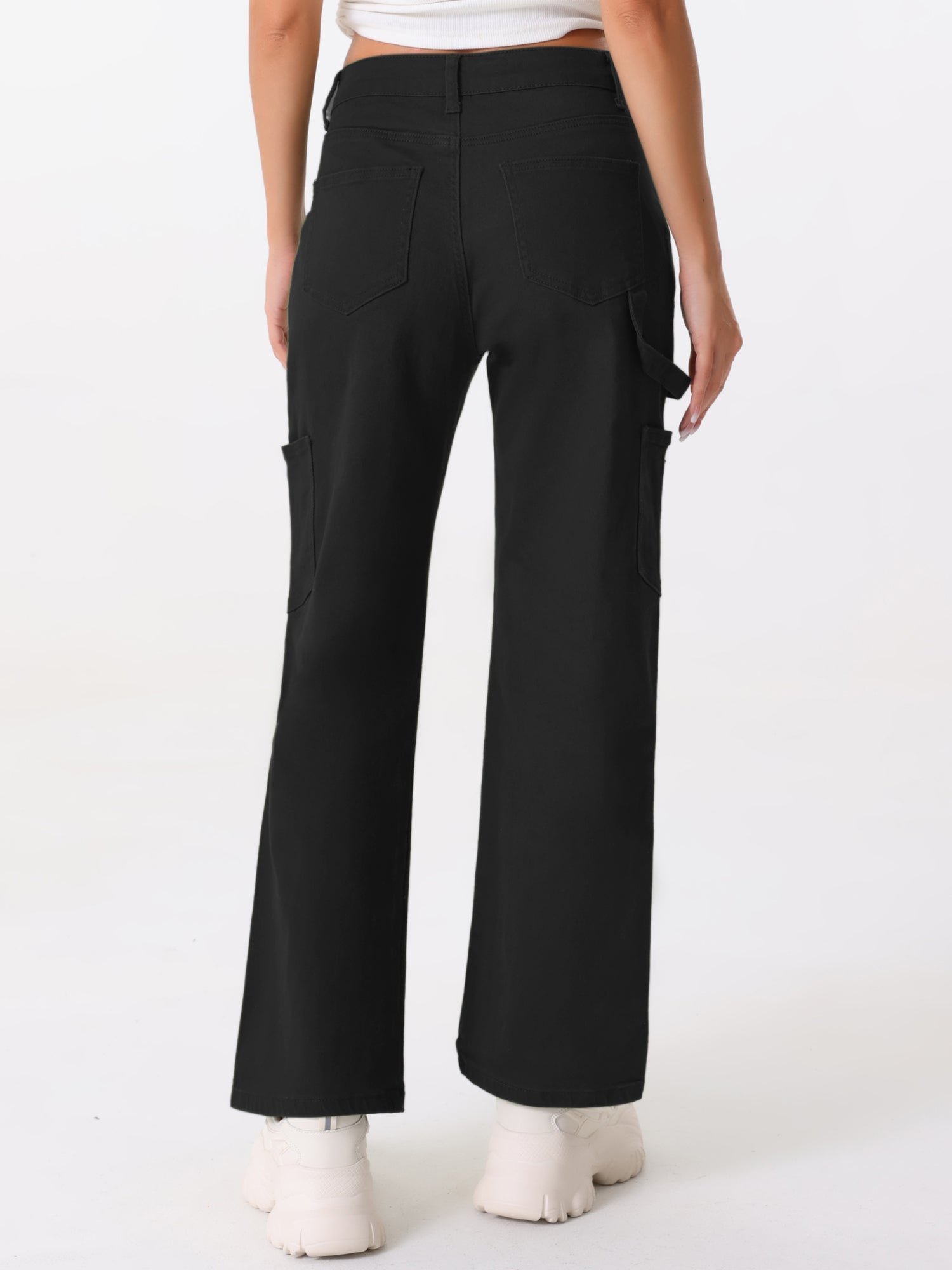 High Waist Baggy Y2K Street Casual Cargo Pants