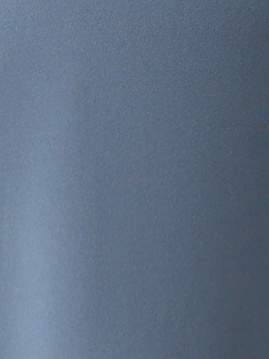 Notch Neck Pocketed 3/4 Sleeve Solid A-Line Work Dress