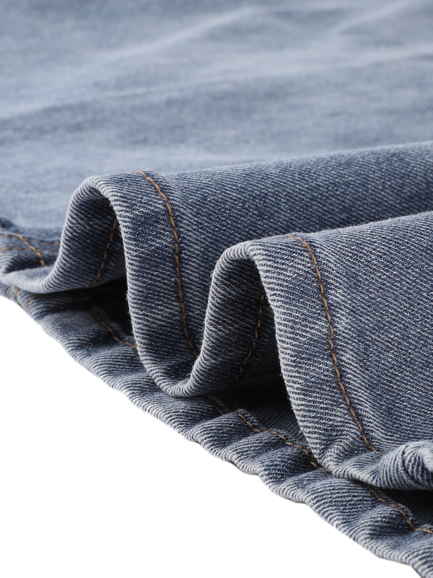 Casual Denim High Waist Stretchy Midi Pencil Jean Skirt