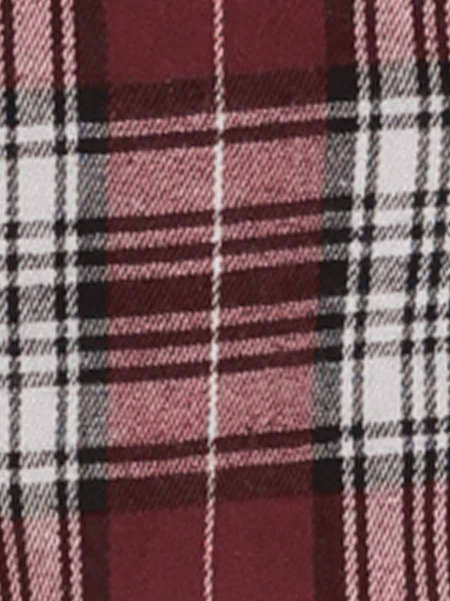 Button Down Cotton Classic Western Plaid Shirt