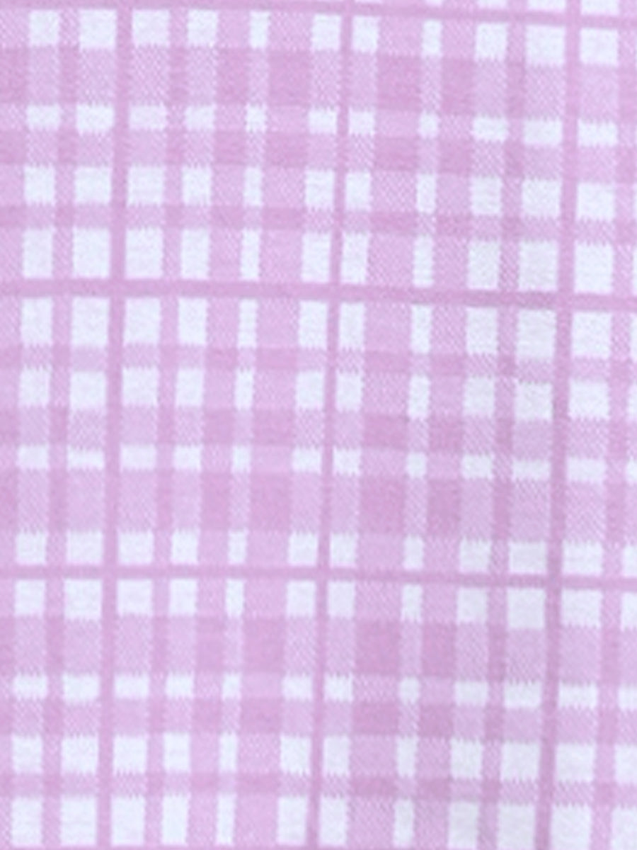 Plaid Sleeveless Fit and Flare Houndstooth Work Dress